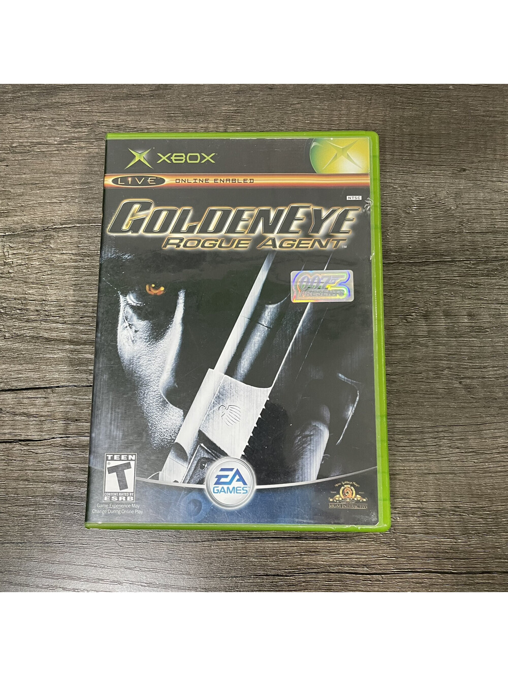 GOLDENEYE ROGUE AGENT 2004 XBOX GAME TESTED WORKS